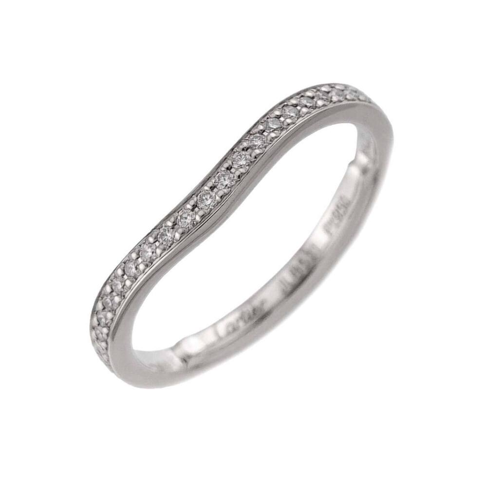CARTIER Silver Diamond Ring